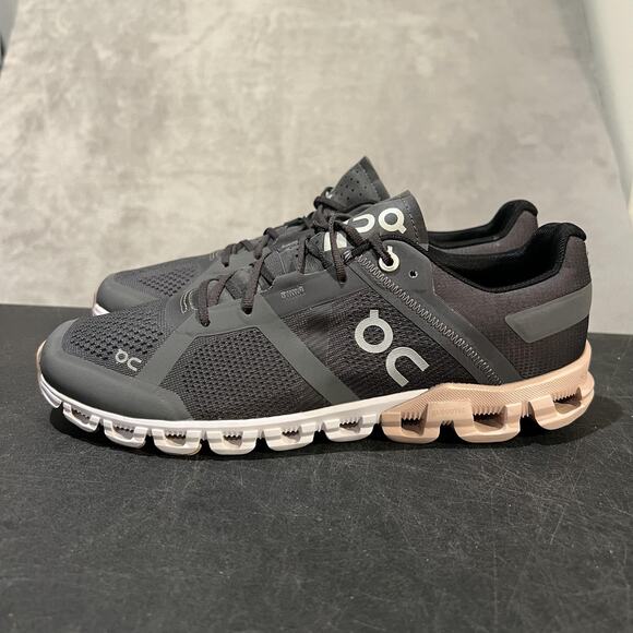 On Cloudflow Shoes Womens 8.5 Rock Rose CloudTec Lightweight Running Sneakers - Picture 3 of 11